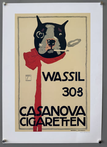 Link to  Wassil Casanova Cigaretten printGermany, c.1995  Product