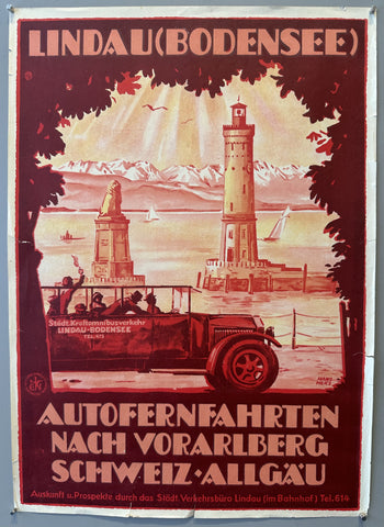 Link to  Lindau (Bodensee) PosterGermany, c. 1925  Product