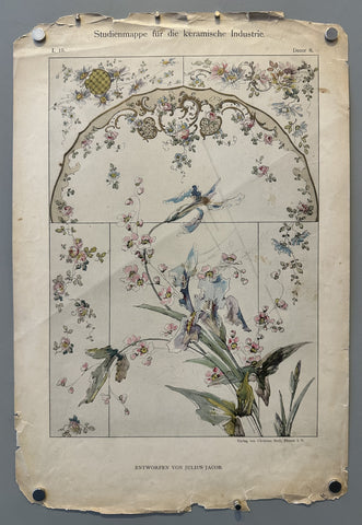 Link to &nbsp;Studienmappe für die keramische IndustrieGermany,c.1900's &nbsp;Product