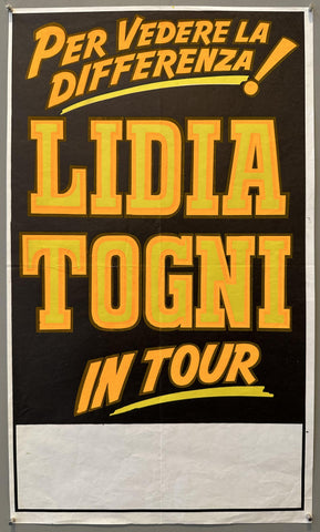 Link to  Lidia Togni in Tour PosterItaly, c. 1970s  Product