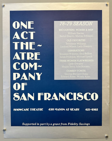 One Act Theatre Company of San Francisco