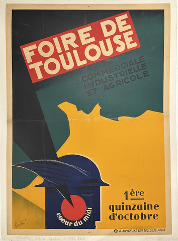 Link to  Foire de Toulouse: Commerciale Industrielle et AgricoleFrance, c. 1930s (?)  Product