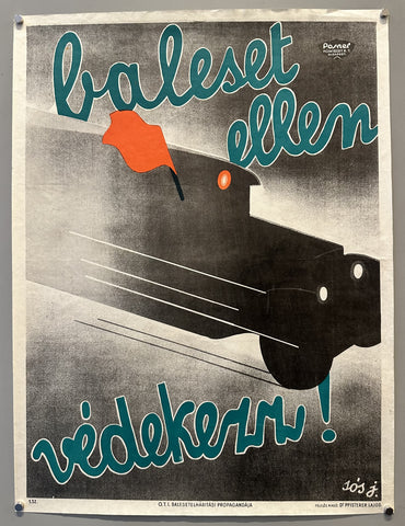Link to &nbsp;Baleset Ellen Védekezz! #6Hungary, c. 1936 &nbsp;Product