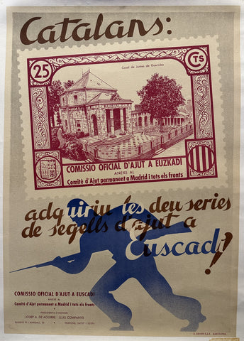 Link to  Comissio Oficial d'Ajut a EuzkadiSpain, 1938  Product