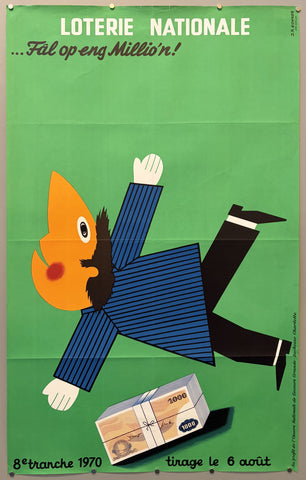 Link to &nbsp;Loterie Nationale...Fâl op eng Millio'n!Luxembourg, 1970 &nbsp;Product