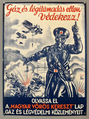 Gáz és légitámadás ellen védekezz!