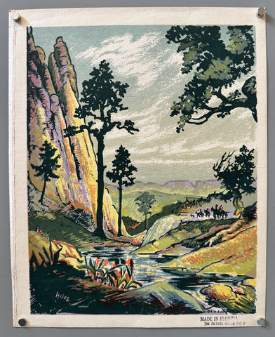 Link to &nbsp;A Mountain Trail #2U.S.A.,c.1955's &nbsp;Product
