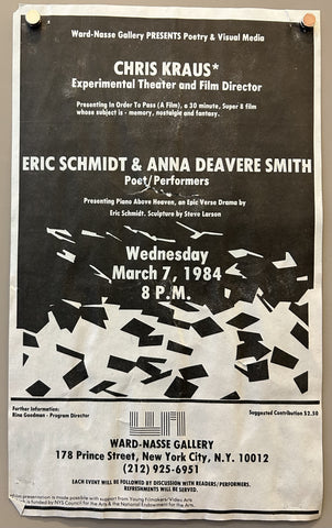 Link to  Chris Kraus Experimental Theater and Film DirectorUSA, 1984  Product