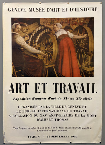 Link to &nbsp;Genève, Musée d'Art et D'Histoire Art Et TravailSwitzerland, 1957 &nbsp;Product