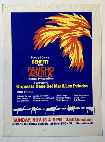 Benefit for Pancho Aguila Poster
