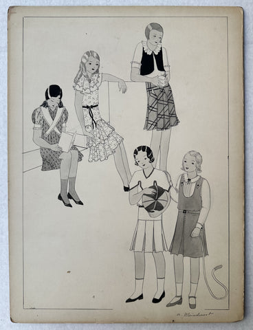 A. Kleindienst's Fashion Illustration