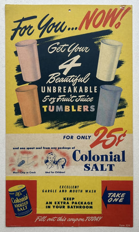 Colonial salt ad