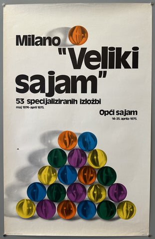 Link to  Milano "Veliki Sajam" 1975 PosterItaly, 1974  Product