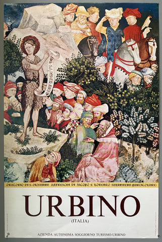Link to  Urbino Jacopo e Lorenzo Salimbeni PosterItaly, 1977  Product