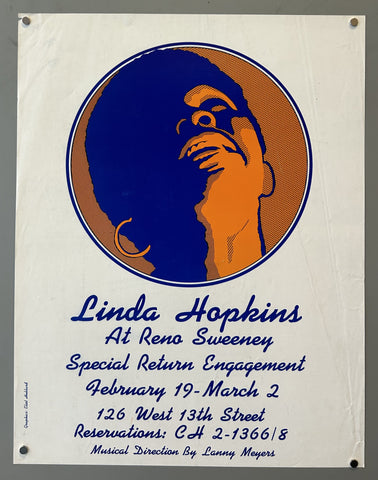 Link to  Linda Hopkins at Reno SweeneyUSA, c. 1970s  Product