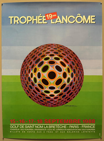 Trophée Lancôme Poster