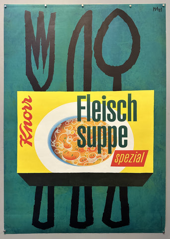 Fleischsuppe