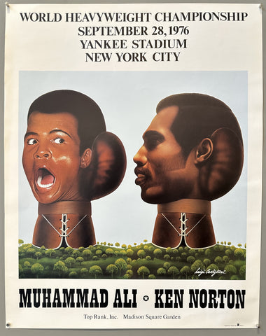 World Heavyweight Championship Yankee Stadium Poster