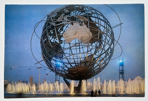 Theme Symbol of the World's Fair Postcard