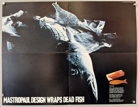 Mastropaul design wraps dead fish