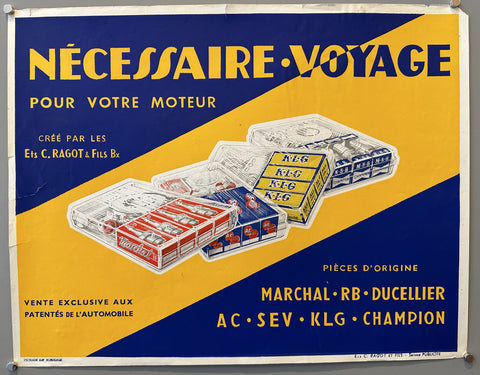 Link to  Nécessaire Voyage Pour Votre Moteur PosterFrance, 1930  Product
