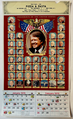 Link to  Presidents of the United States, James E. Carter Calendar PosterUSA, 1977-78  Product