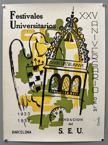 Link to &nbsp;Festivales UniversitariosSpain, 1958 &nbsp;Product