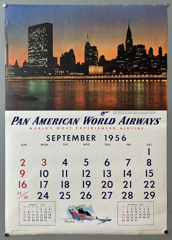 Link to  Pan American World Airways September 1956USA, 1955  Product