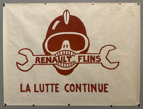 Link to  Renault Flins La Lutte ContinueFrance, 1968  Product