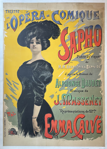 Link to  Sapho: Théâtre de l'Opéra-ComiqueFrance, 1897  Product