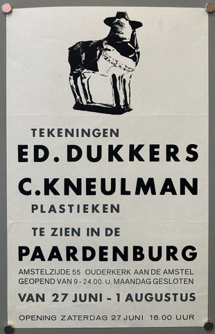 Link to  Paardenburg PosterNetherlands, c. 1970s  Product