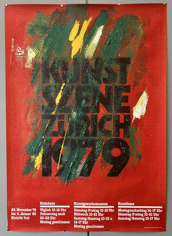 Kunstszene Zürich 1979