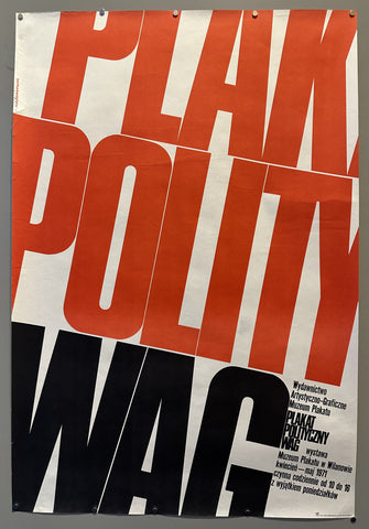 Link to  Plakat Polityczny WagPoland, 1971  Product