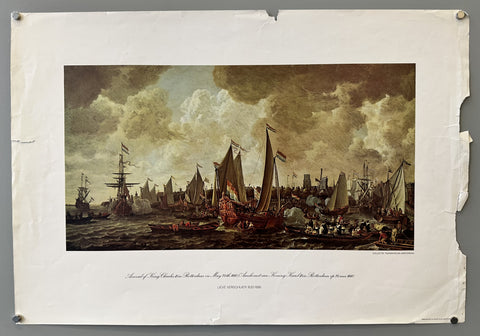 The Arrival of King Charles II of England in Rotterdam