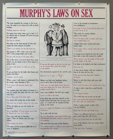 Link to  Murphy's Laws on SexUSA, 1981  Product