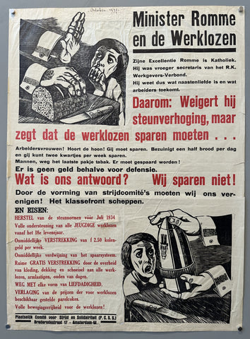 Link to  Minister Romme en de WerklozenNetherlands, c. 1960s  Product