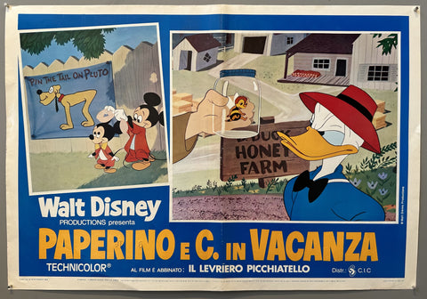 Link to  Paperino e C. in Vacanza Poster 6Italy, 1975  Product