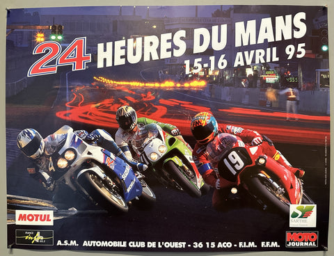 Link to  24 Heures du Mans 1995 PosterFrance, 1995  Product