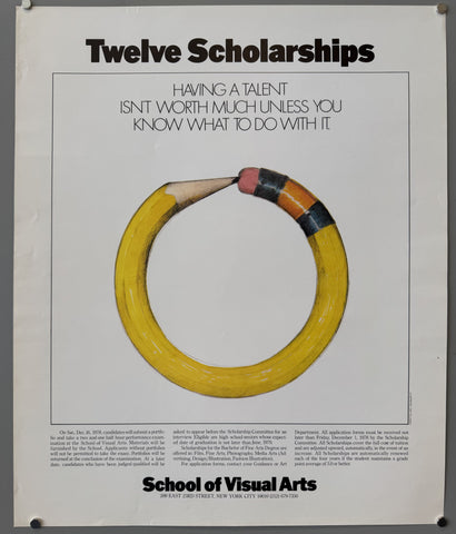 Link to  Twelve Scholarships SVAUnited States, c. 1970s (?)  Product