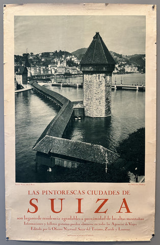Link to &nbsp;Las Pintorescas Ciudades de SuizaSwitzerland, c. 1940s &nbsp;Product