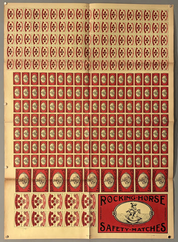 Link to &nbsp;Rocking Horse / Three Roses Safety MatchesBelgium, c. 1950 &nbsp;Product