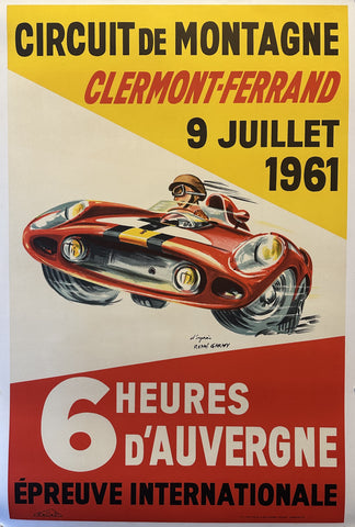 6 Heures d'Auvergne 1961