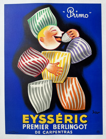 Link to  Eysseric (Blue) PosterFrance, c. 1950's  Product