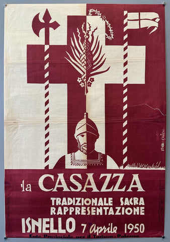 Link to  La Casazza Tradizionale Sacra Rappresentazione IsnelloItaly, 1950  Product