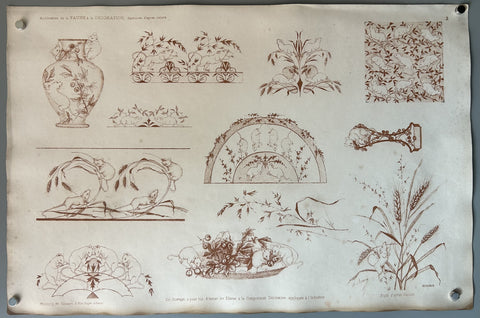 Link to  Application de la Faune & Decoration: SourisFrance, 1909  Product