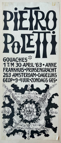 Link to  Pietro Poletti Anne Frankhuis PosterNetherlands, 1963  Product