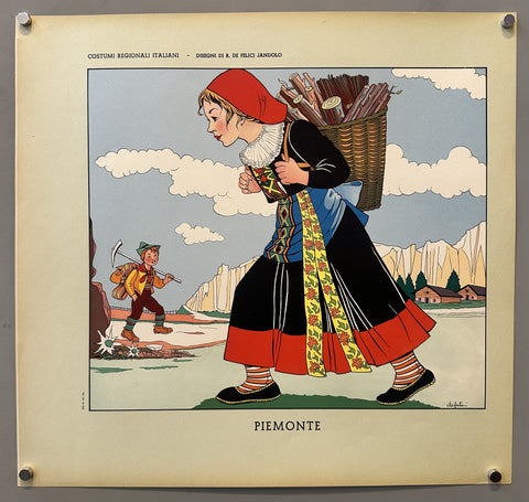 Link to &nbsp;Costumi Regionali Italiani - PiemonteItaly, 1951 &nbsp;Product