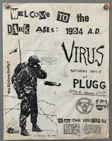 Link to &nbsp;Virus at PluggUSA, 1982 &nbsp;Product