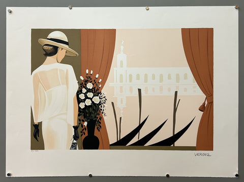 Link to &nbsp;Elegant Woman in VeniceFrance, 1982 &nbsp;Product