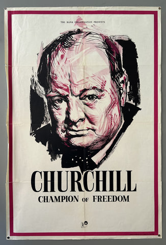 Churchill Champion of Freedom Poster